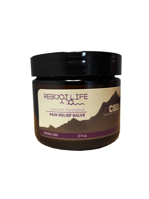 Salve – 500mg CBD - LAVENDER EUCALYPTUS