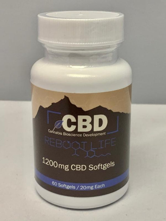 Soft Gels - Organic 1200mg Full Spectrum CBD